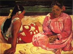 Tahitian Women(on the Beach), Paul Gauguin